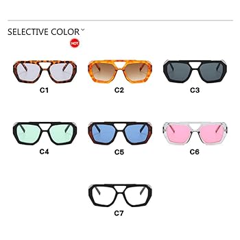 CGZWFERA-Retro Women's Sunglasses Big Frame Leopard Brown